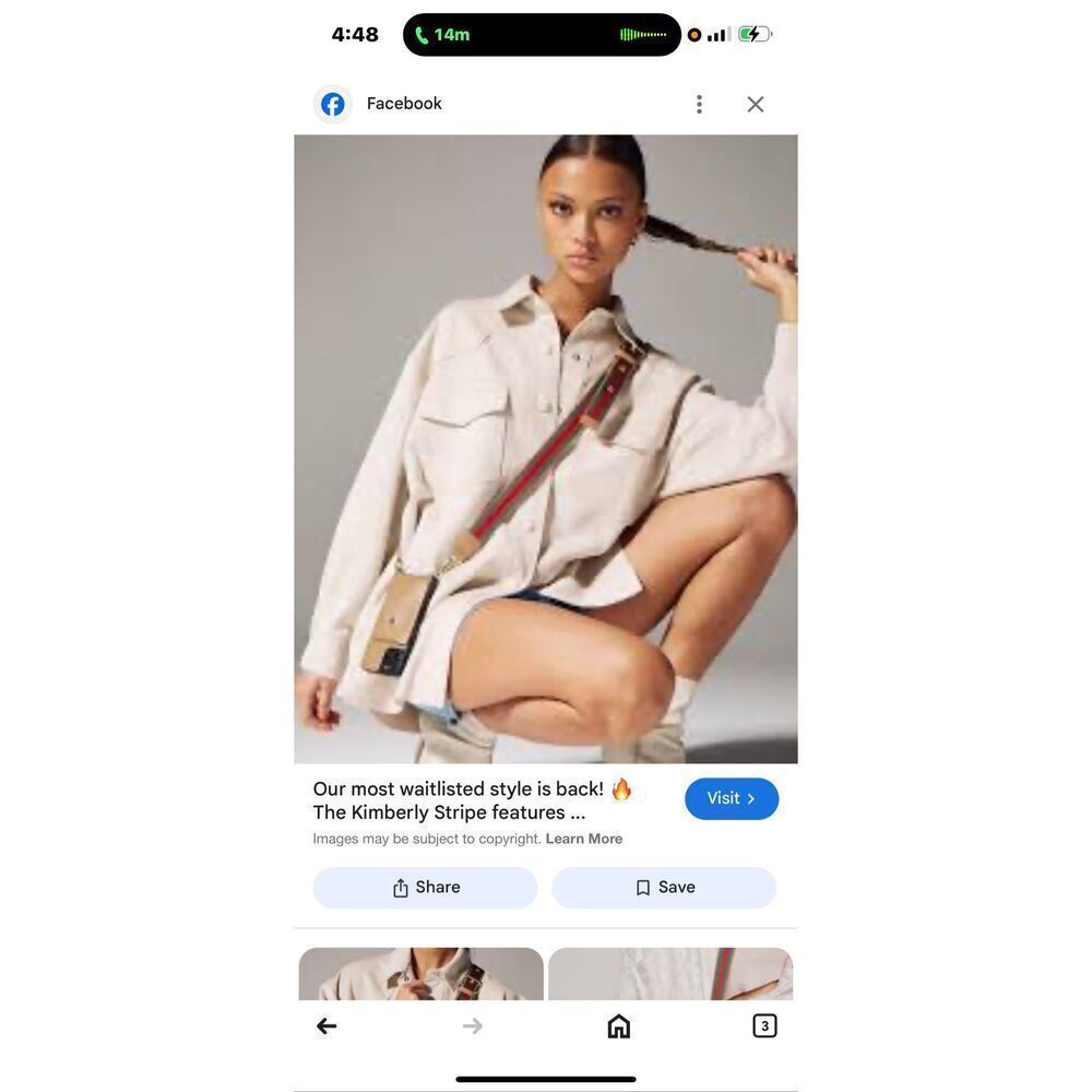 Bandolier kimberley.tan/red stripe iPhone 13 Pro c crossbody case & belt/strap